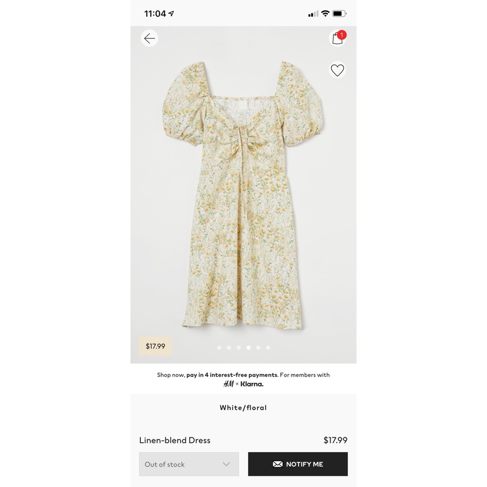 Linen dress